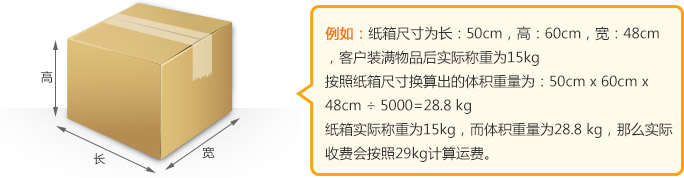 国际托运怎样计费